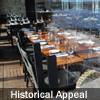 Reclaimed Wood Restaurant Tables